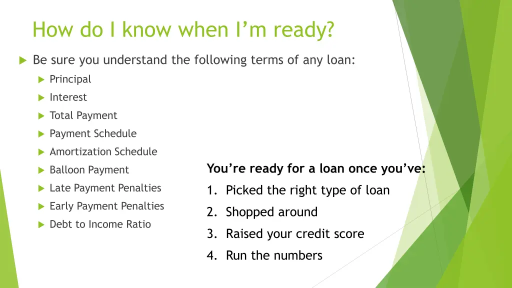 how do i know when i m ready