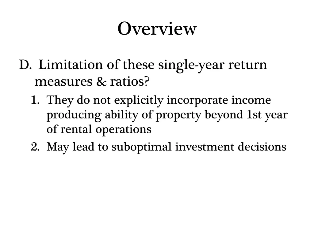overview 1