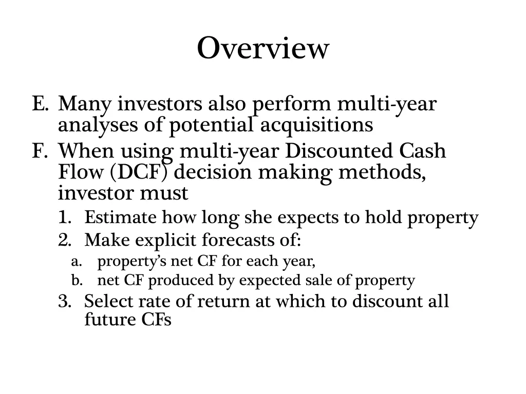 overview 2