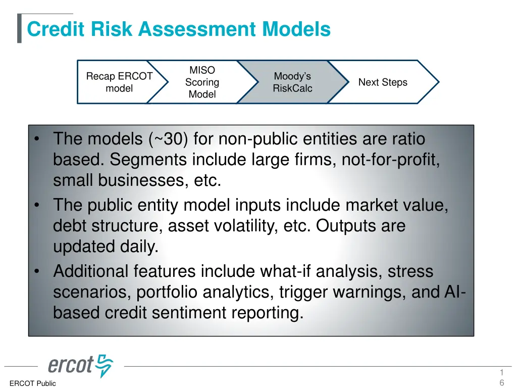 credit risk assessment models 14
