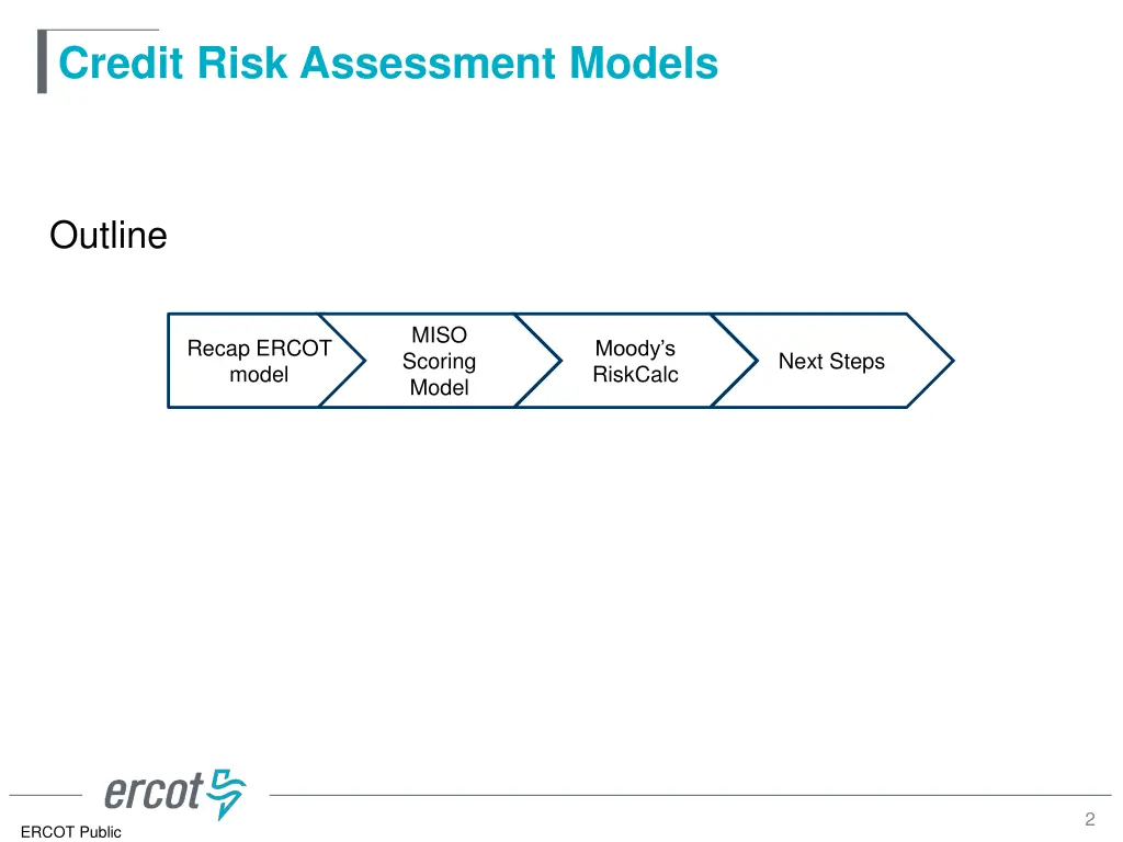 credit risk assessment models