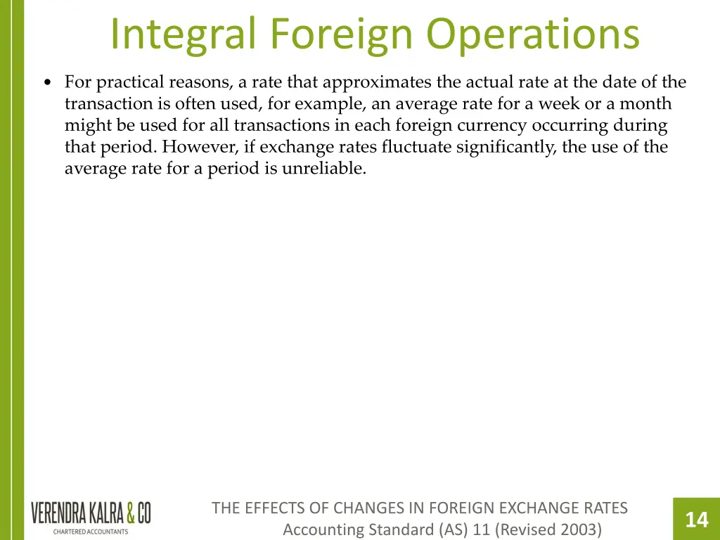 integral foreign operations 1