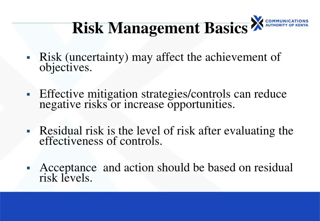 risk management basics