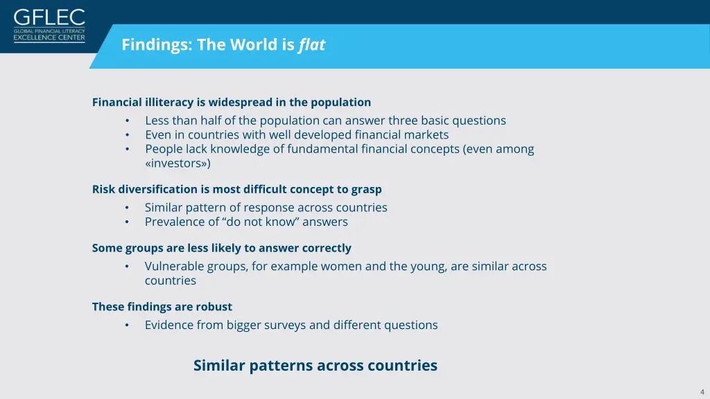 findings the world is flat