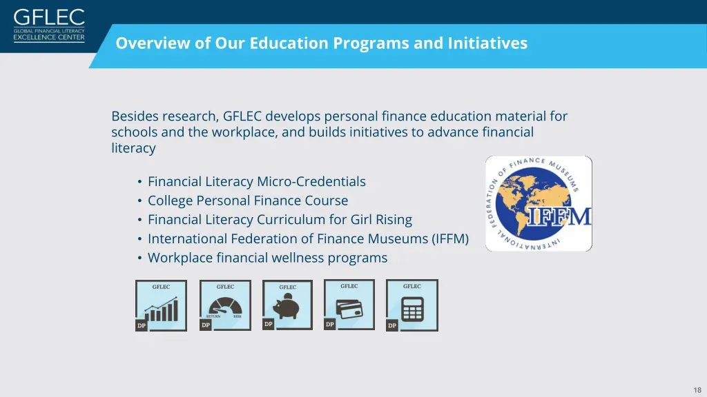 overview of our education programs and initiatives