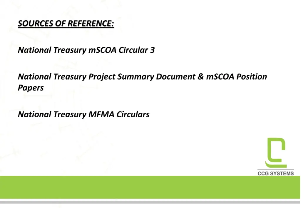 sources of reference
