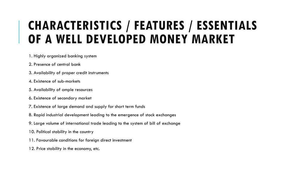 characteristics features essentials of a well