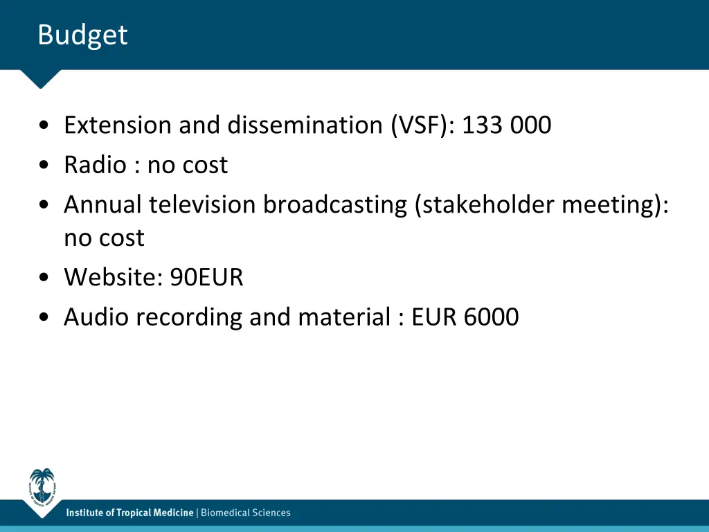 budget
