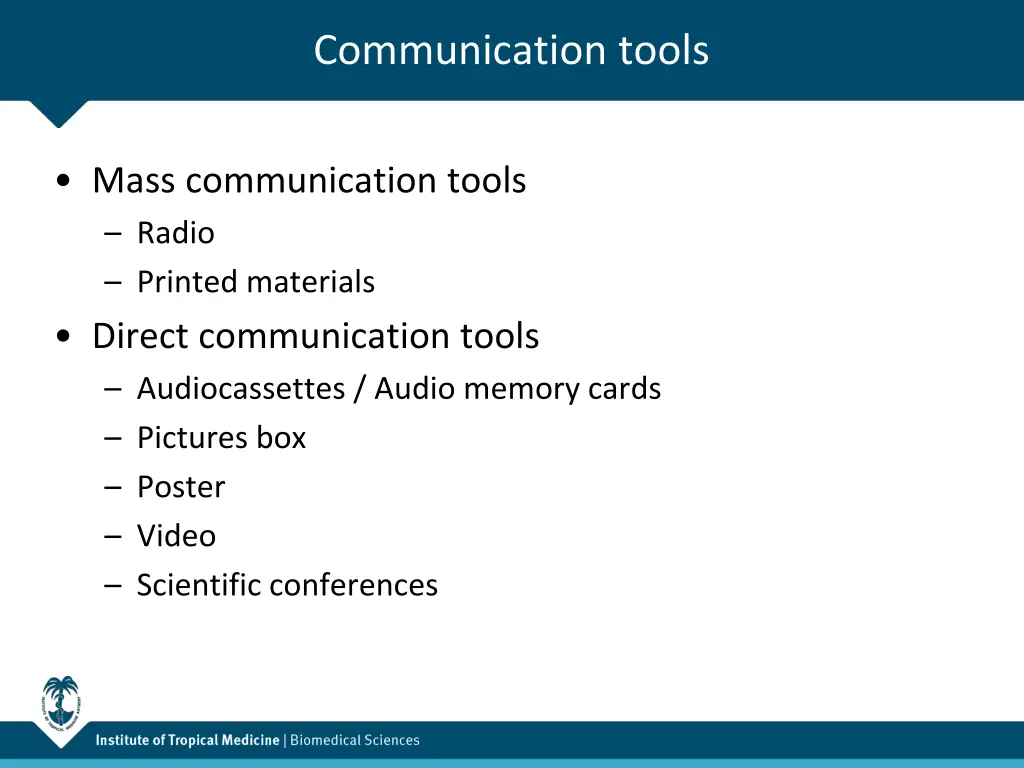 communication tools