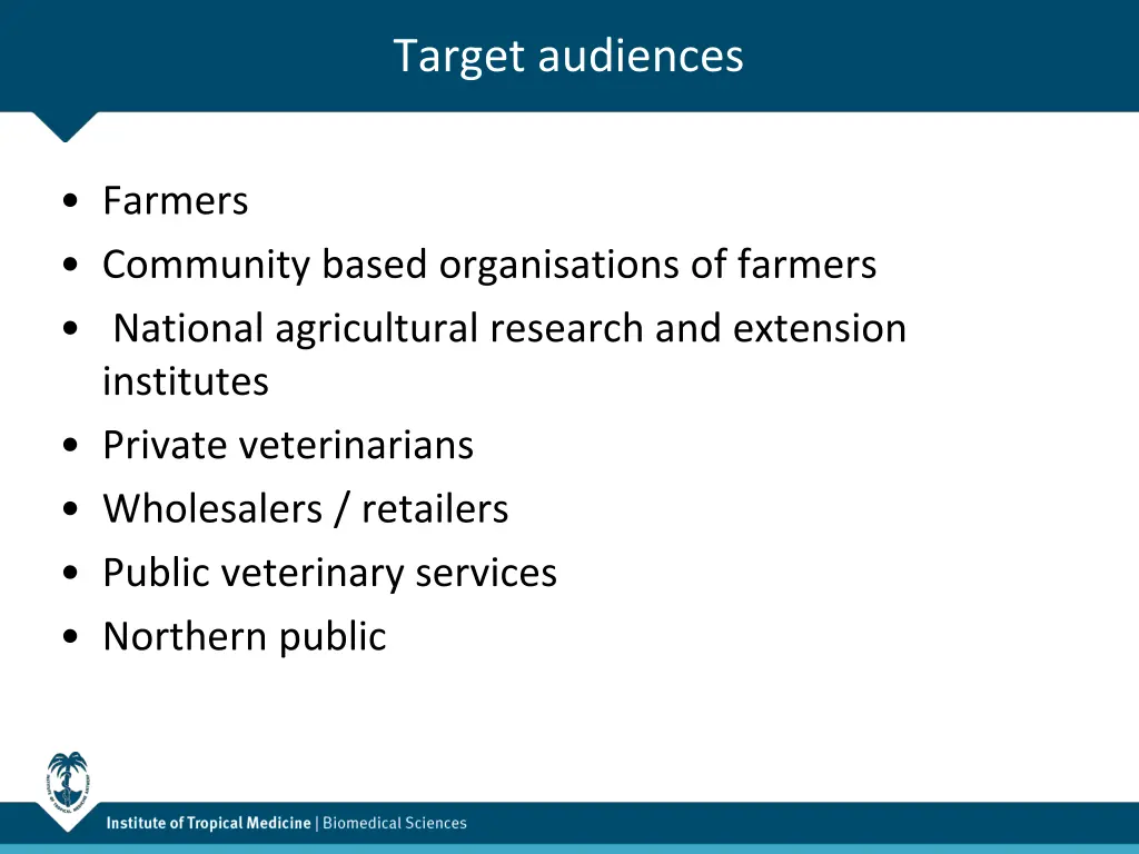 target audiences