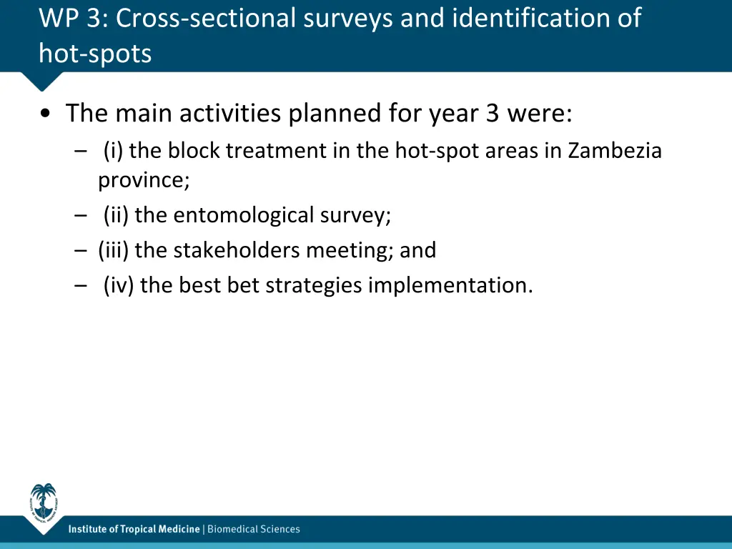 wp 3 cross sectional surveys and identification 1