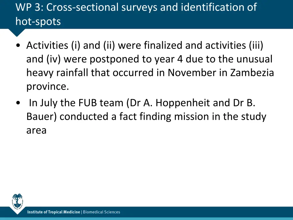 wp 3 cross sectional surveys and identification 2