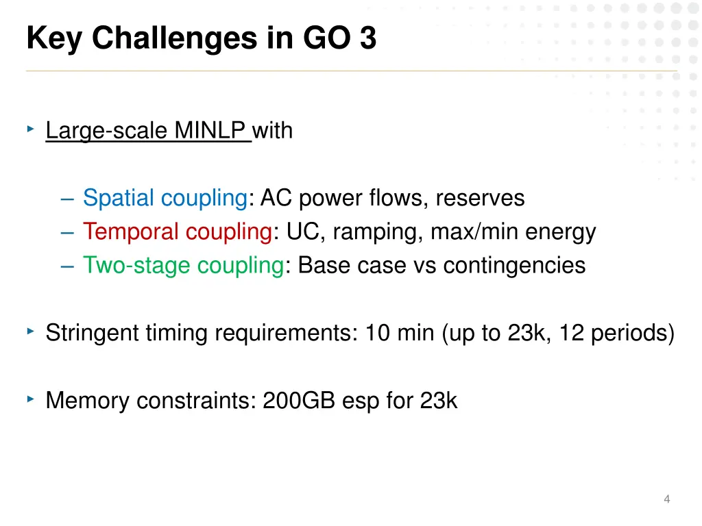 key challenges in go 3
