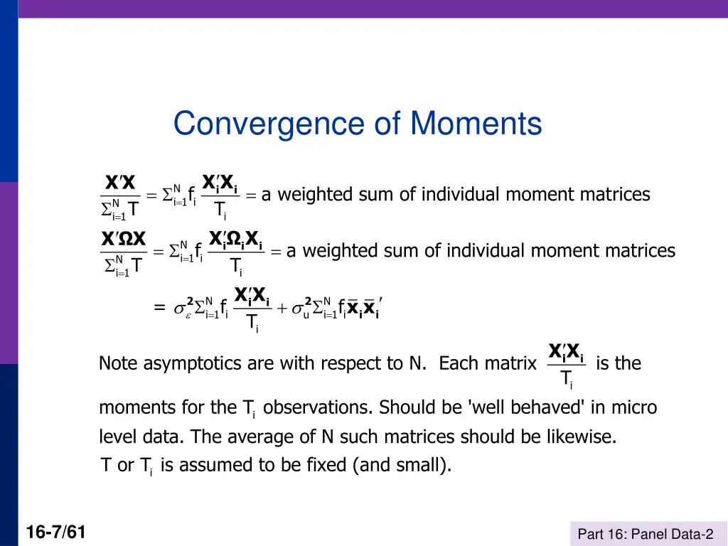 convergence of moments