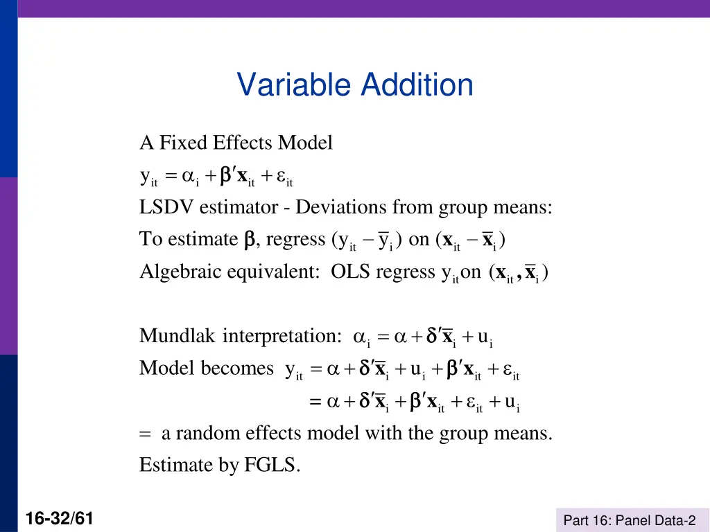 variable addition