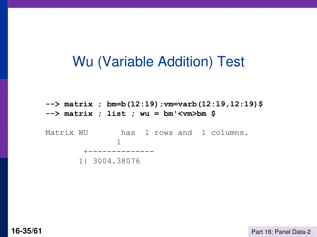 wu variable addition test