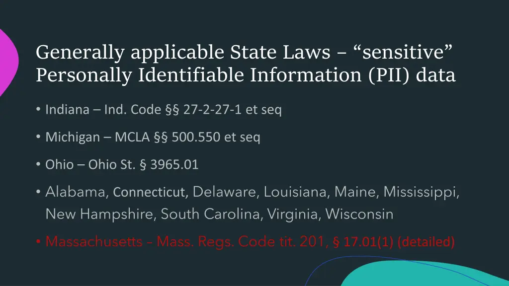 generally applicable state laws sensitive