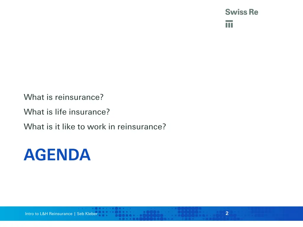 what is reinsurance