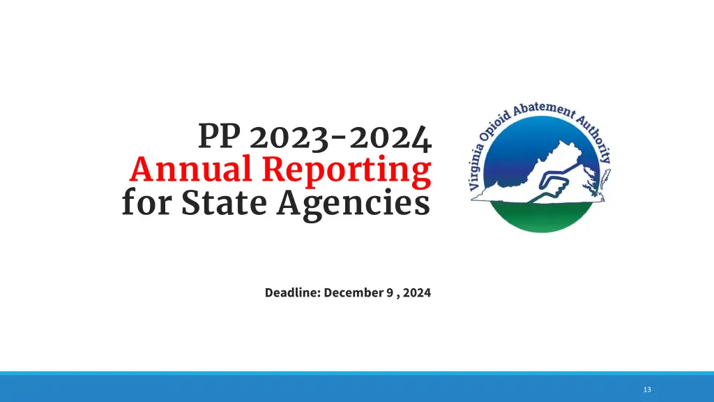 pp 2023 2024 annual reporting for state agencies