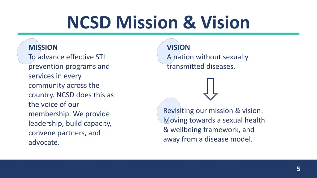 ncsd mission vision