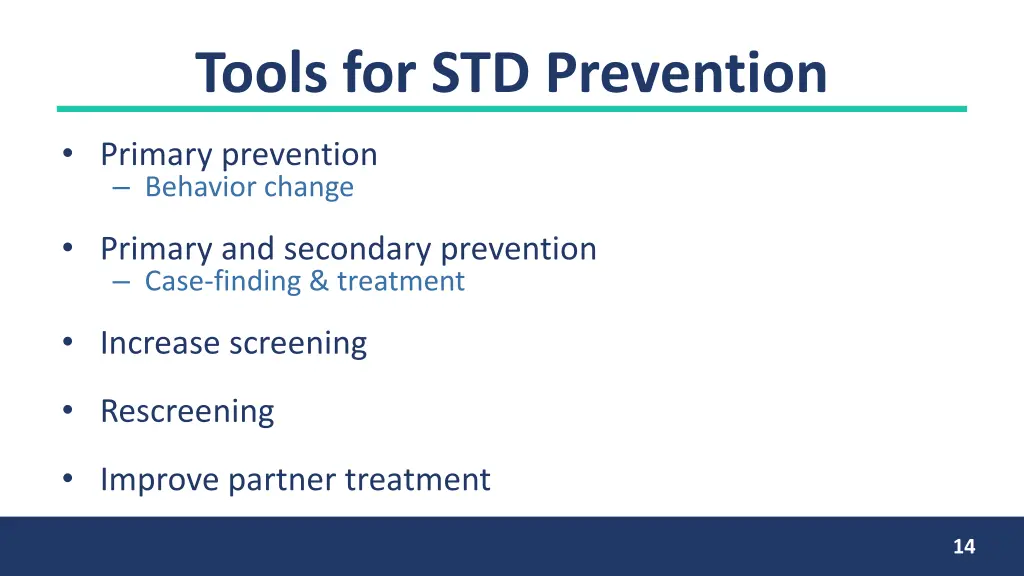 tools for std prevention