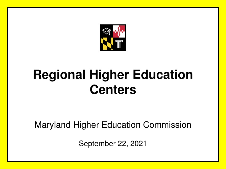 regional higher education centers