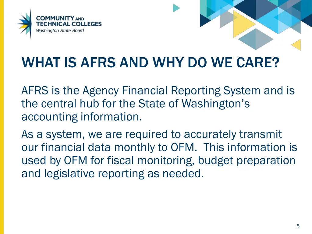 what is afrs and why do we care