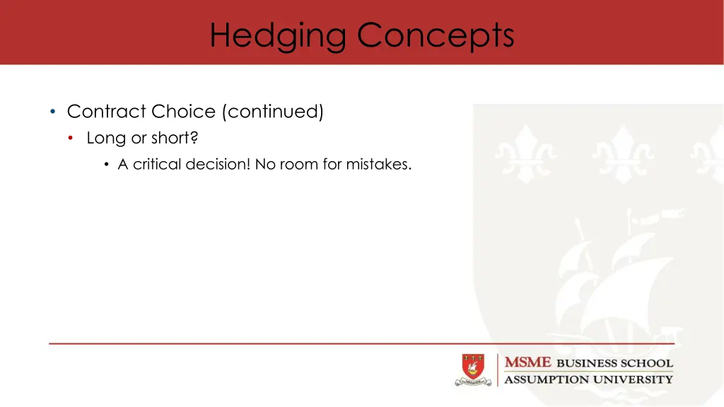hedging concepts 1