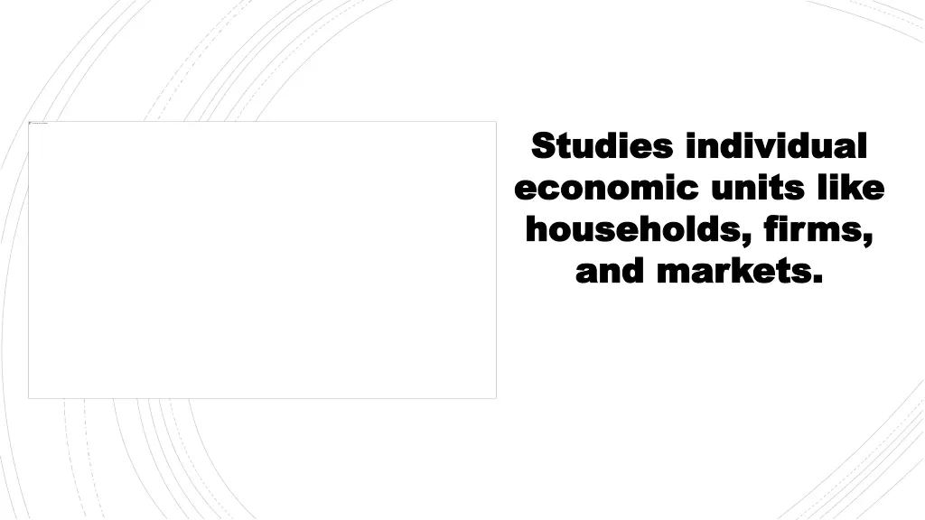 studies individual studies individual economic