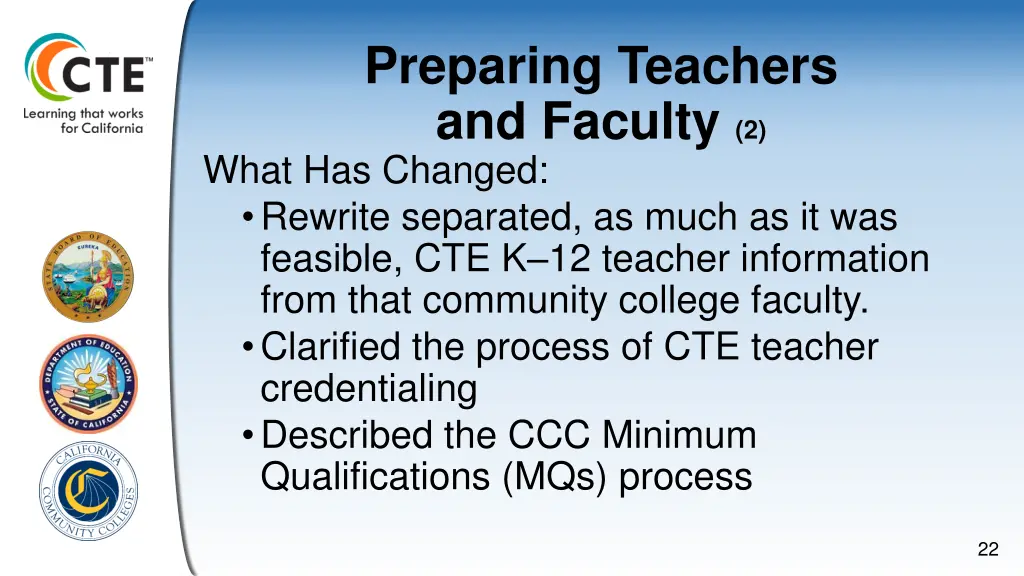 preparing teachers and faculty 2
