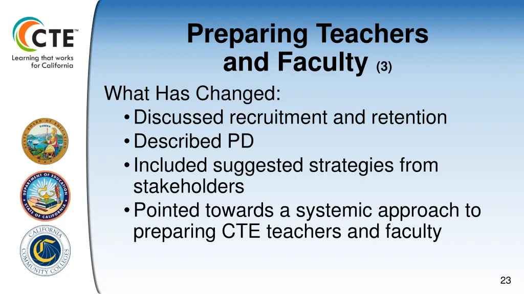 preparing teachers and faculty 3