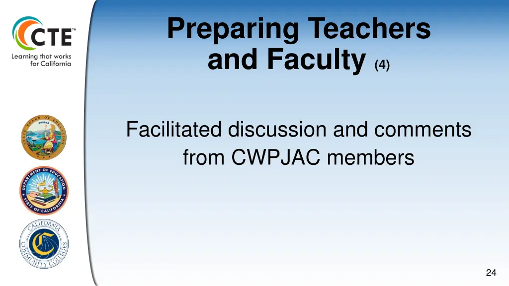 preparing teachers and faculty 4