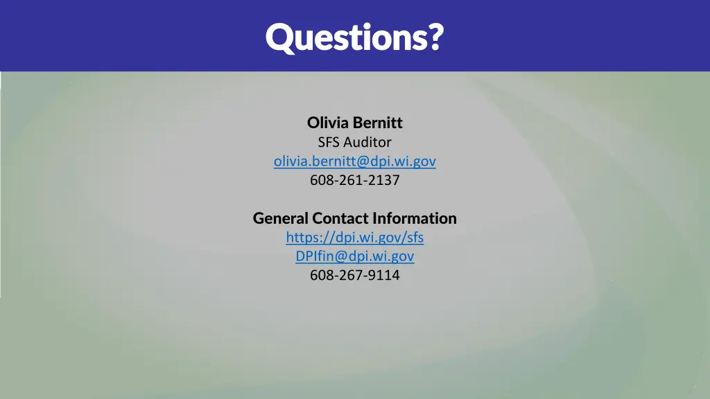 questions questions