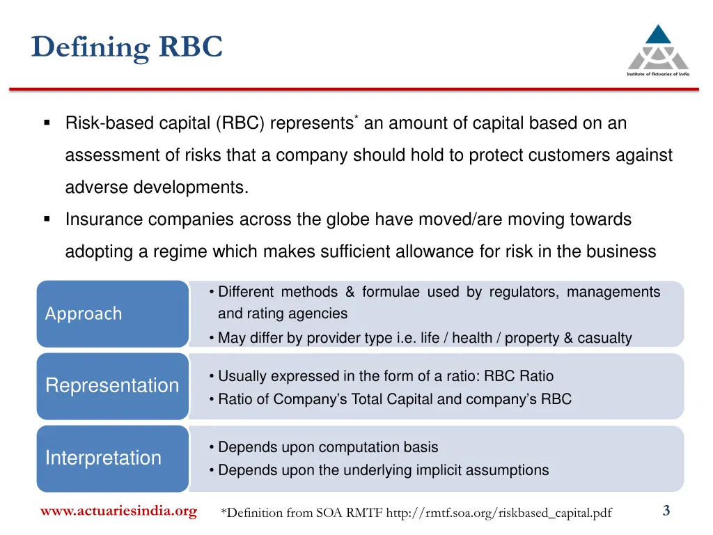 defining rbc