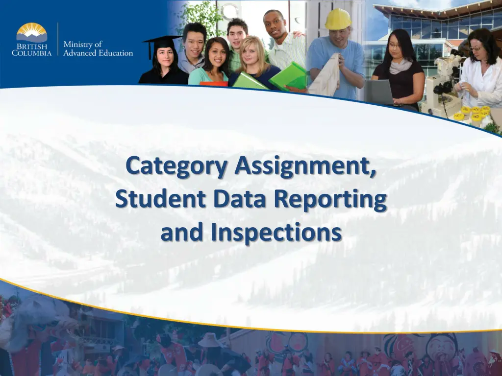 category assignment student data reporting