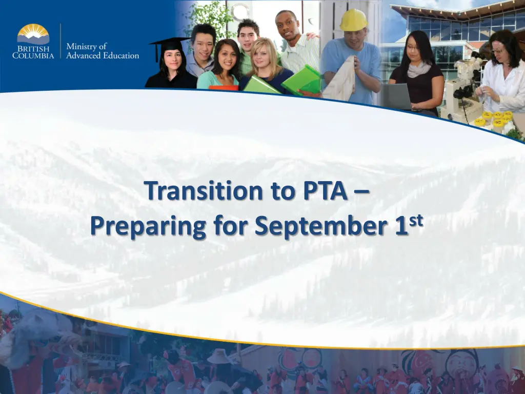 transition to pta preparing for september 1 st