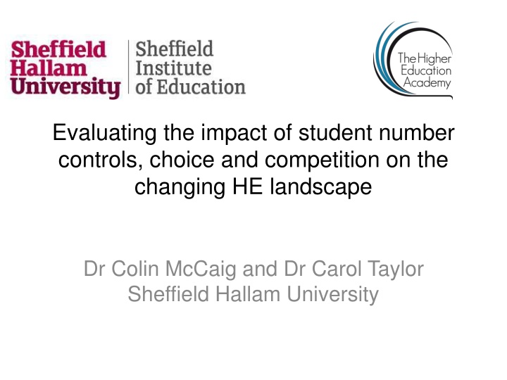 evaluating the impact of student number controls