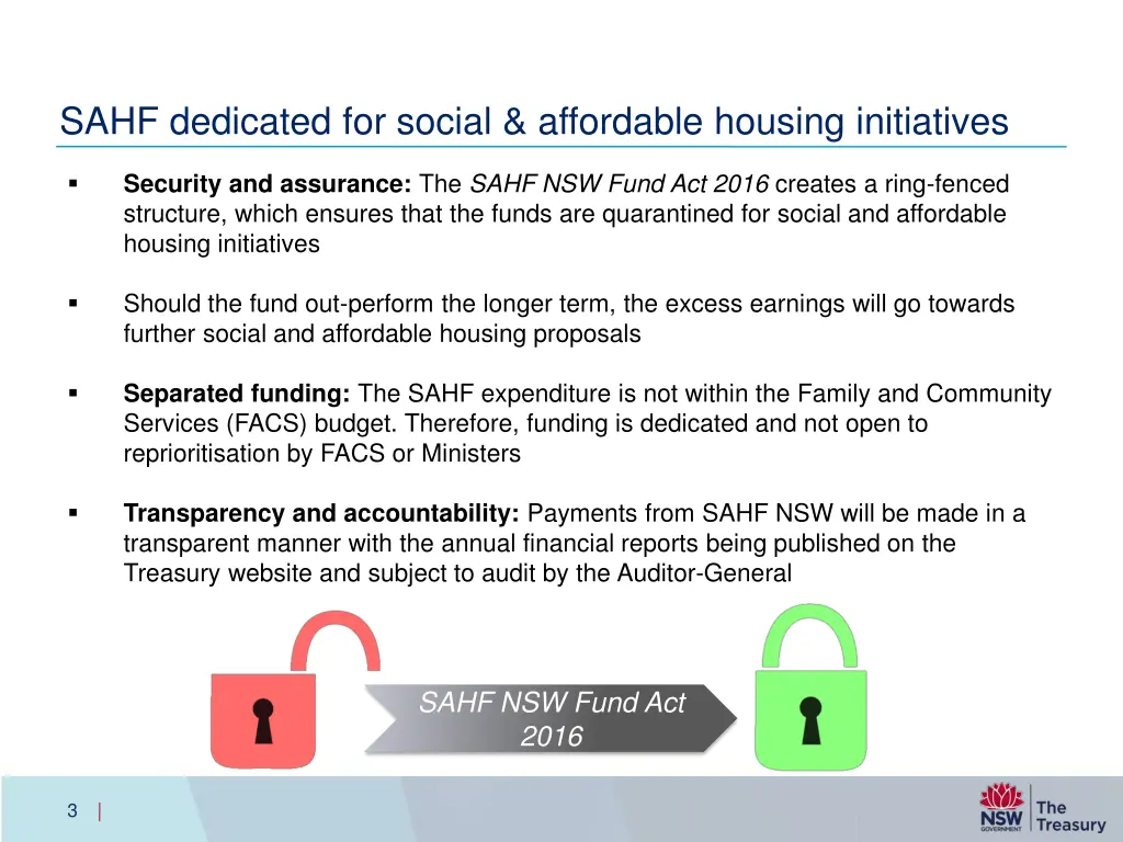sahf dedicated for social affordable housing
