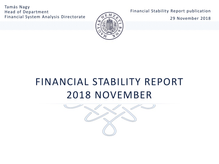 tam s nagy head of department financial system