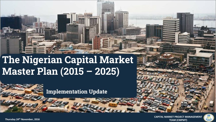 the nigerian capital market master plan 2015 2025