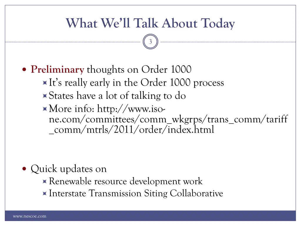 what we ll talk about today