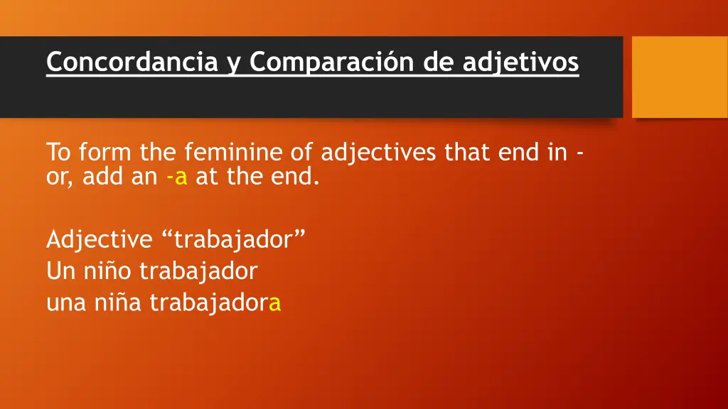 concordancia y comparaci n de adjetivos 4