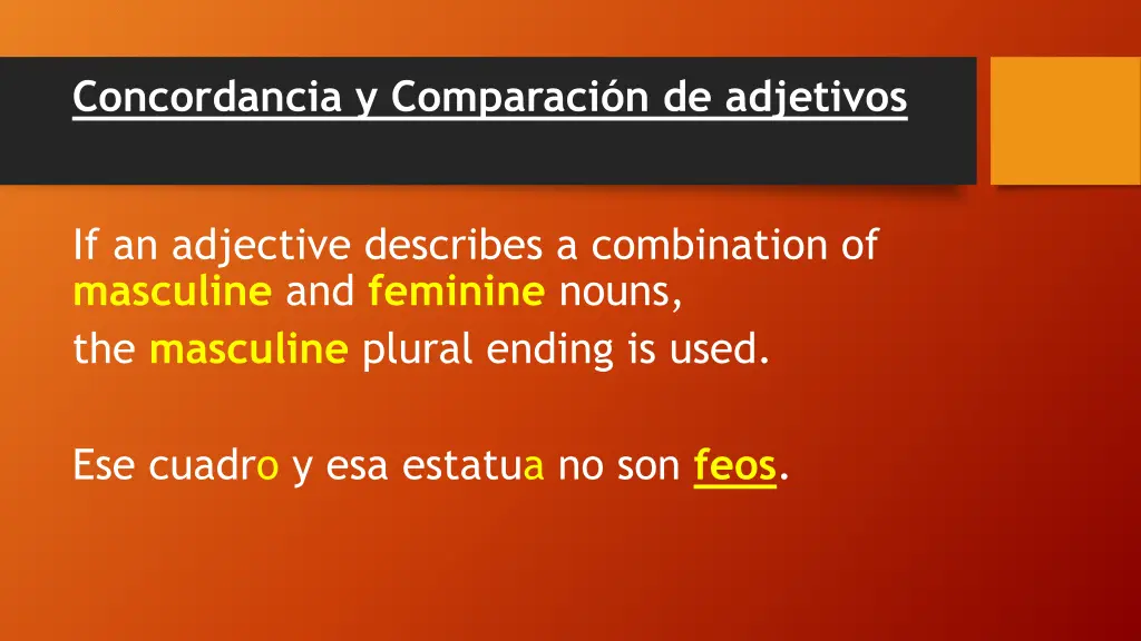 concordancia y comparaci n de adjetivos 5