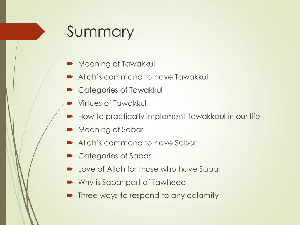 summary 1