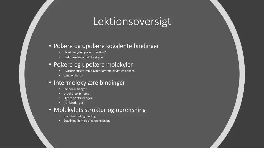 lektionsoversigt