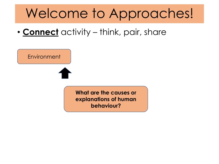 welcome to approaches
