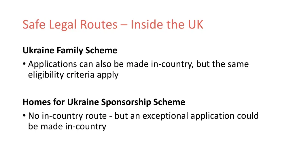 safe legal routes inside the uk 1