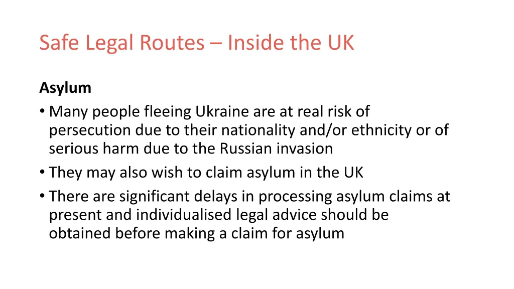 safe legal routes inside the uk 2