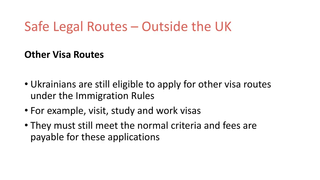 safe legal routes outside the uk 3
