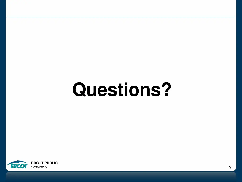 questions